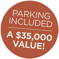 PARKING INCLUDED A $35,000 VALUE